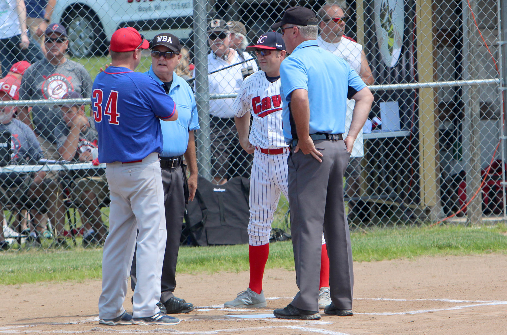Chippewa River Baseball League All-Star Game in Cadott 7-7-19